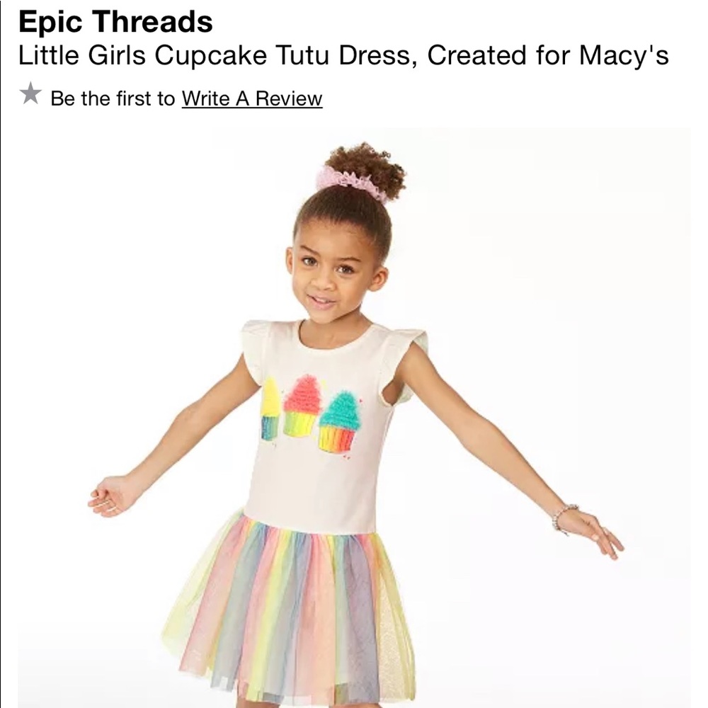 EPIC THREADS BY MACYS CUPCAKE DRESS